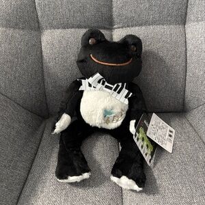 Pickles the frog Plush doll dark piano
